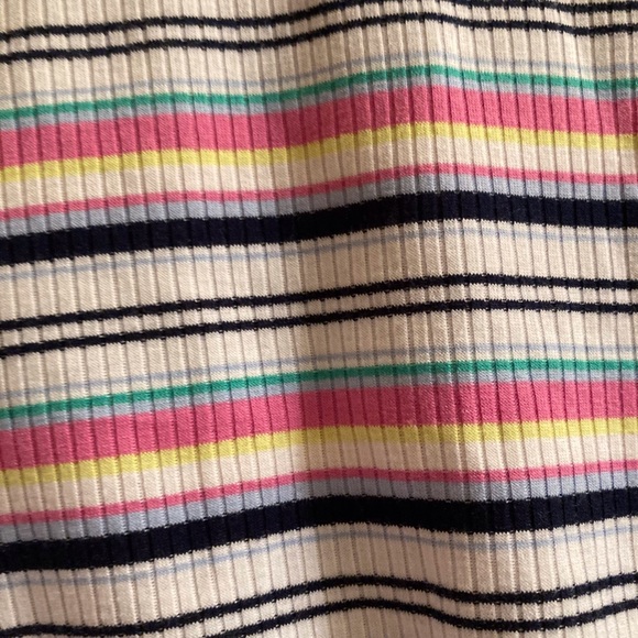 NWOT Walking on Sunshine Girls Striped Top, L - Picture 2 of 4